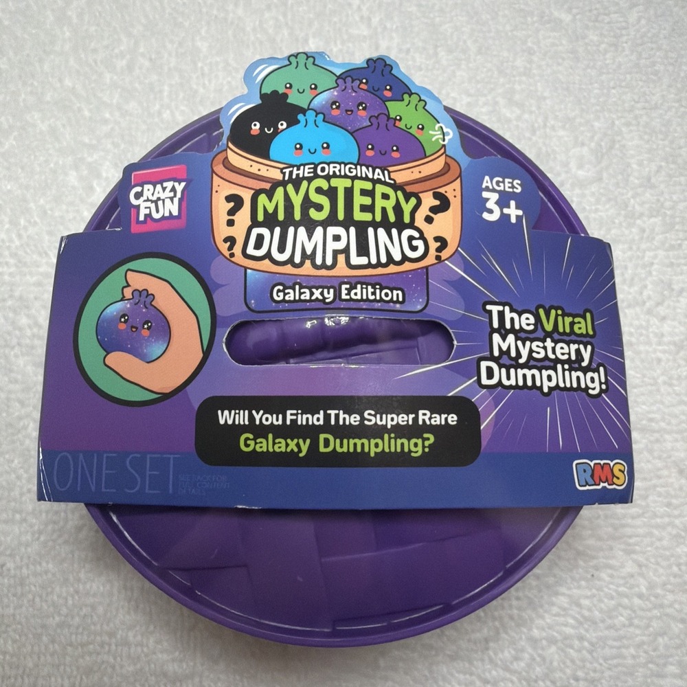 RMS Crazy Fun Squishy - Galaxy Edition Mystery Dumpling BRAND New!